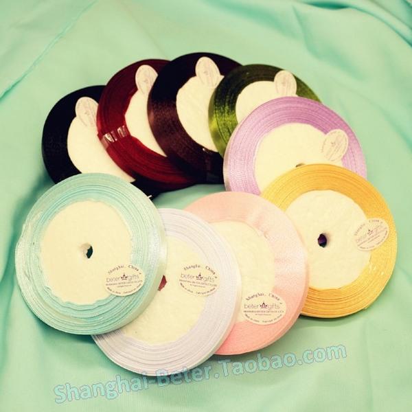 Wedding - 1cm width Color Ribbon HH040 DIY party packaging materials