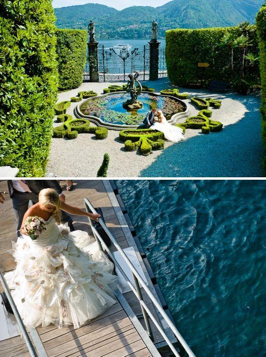 Hochzeit - Breathtaking Lake Como ✈ Unique Italian Destination Wedding