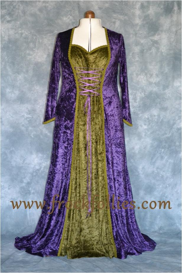 Wedding - Medieval Dress, Renaissance Gown, Medieval Gown, Robe Medievale, Pre-Raphaelite Dress, Handfasting Dress, Wedding Dress,"Tabitha"