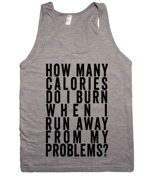 Mariage - How Many Calories Do I Burn Tank Top Shirt