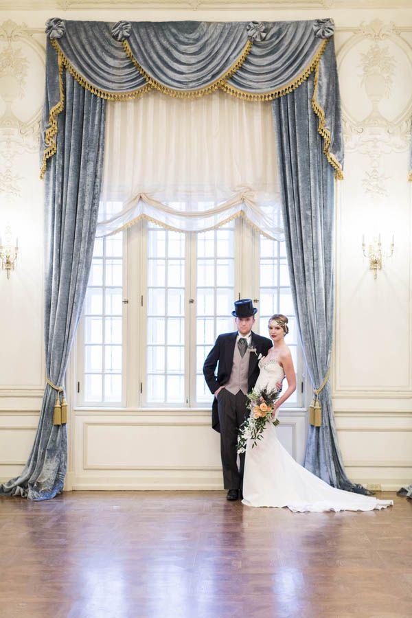 Wedding - Swoon-worthy 1920s Wedding Inspiration At The Philips Hotel