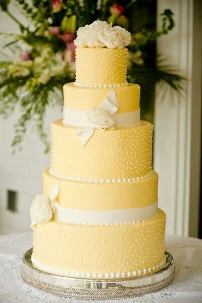 Mariage - Yellow Wedding Cakes