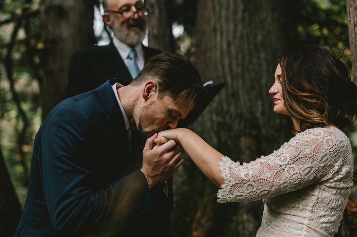 Mariage - Katrina   Jeremiah // Intimate Elopement In The Woods