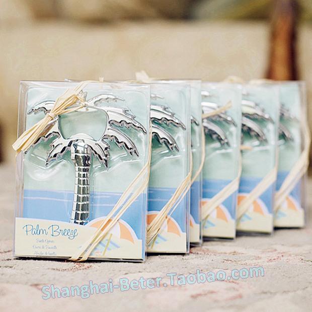 زفاف - 沙灘 #椰子樹 #開瓶器 幼稚園小禮物BETER-WJ097夏天海邊婚禮單身派對回禮 #夏威夷 #海邊婚禮