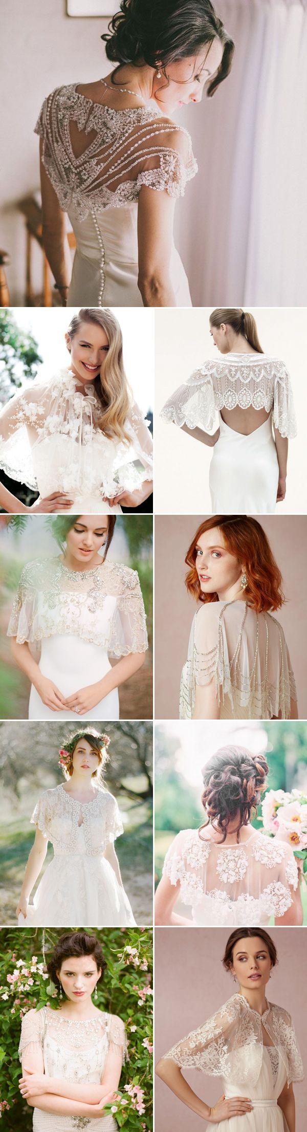 Mariage - Pretty Ways To Keep The Bride Warm - 22 Chic Bridal Cover-Ups