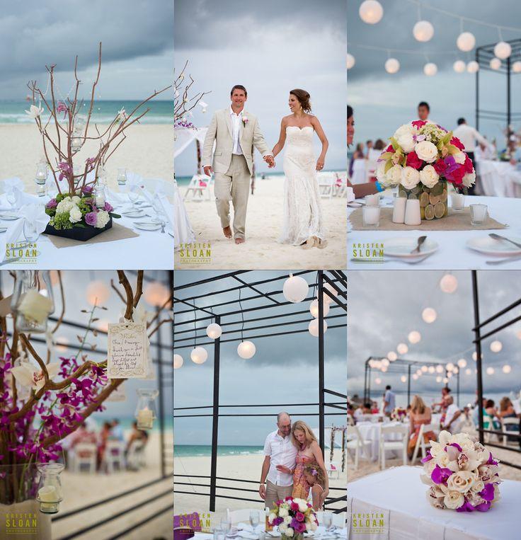 Свадьба - Playa Del Carmen Mexico Beach Wedding At Playacar Palace