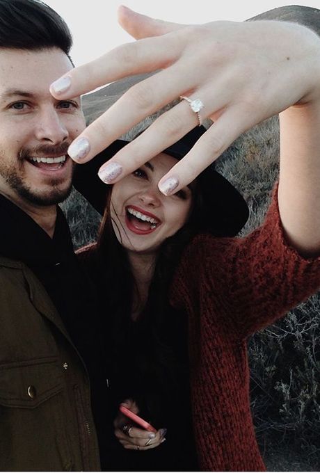 Mariage - The Best Engagement Ring Selfie Pictures