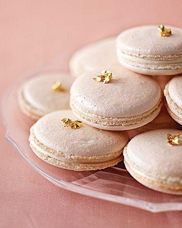 Hochzeit - Gold-pink-wedding-cookies - Once Wed