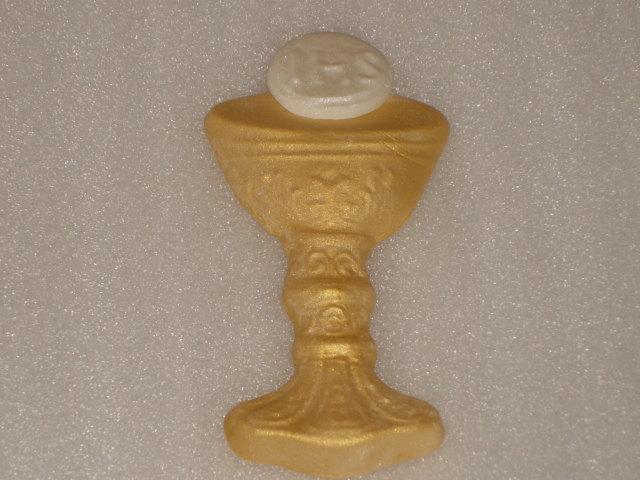 Mariage - Gumpaste Chalice Cake Topper for First Communion and Confirmation Cakes
