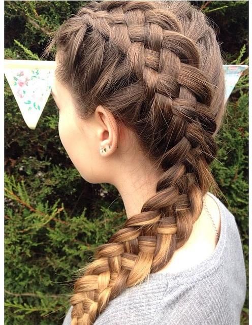 Mariage - Five Strand Braided Hairstyles 2015