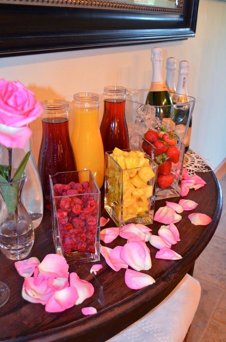 Mariage - Mimosa Bar: Morning Of Wedding For Bridesmaids