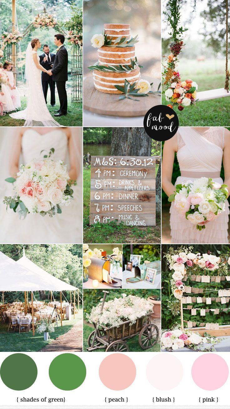 Mariage - Blush Pink Garden Wedding