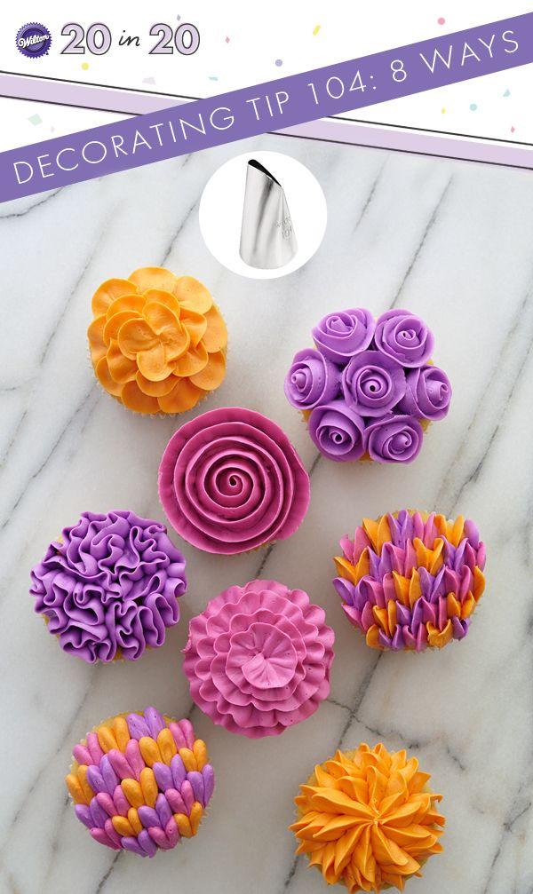 Hochzeit - Flower Gallery Cupcakes