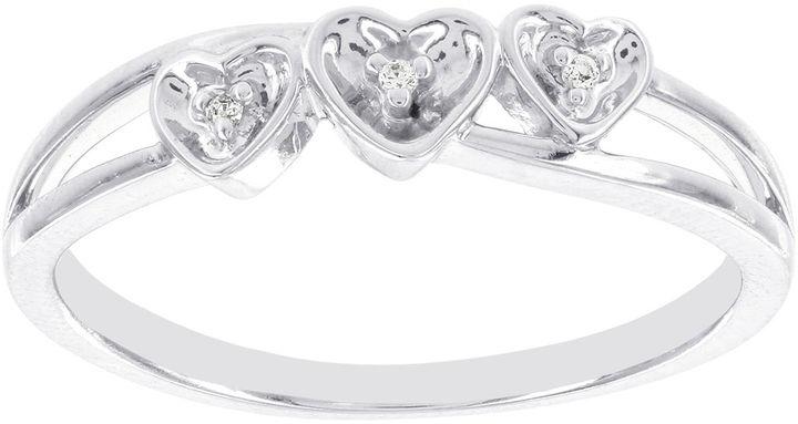 Wedding - MODERN BRIDE Lumastar Diamond-Accent Sterling Silver Promise Ring