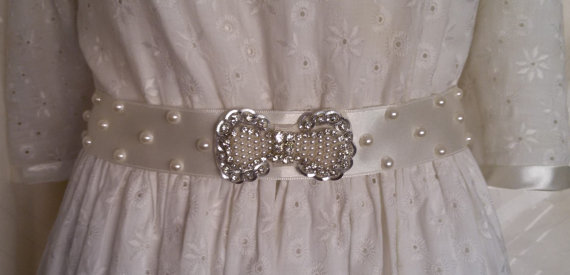 Wedding - Wedding sash belt, Wedding accessories, Bridal sash, Sash belt, Bridal belt, Crystal bridal sash, Satin ribbon with crystal and rhinestone,