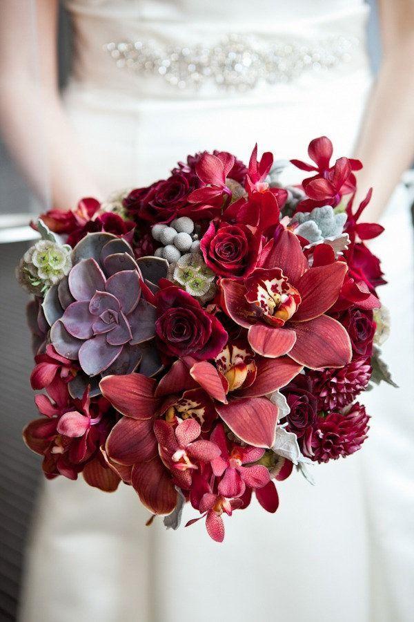 Mariage - 2015 Wedding Color Trend: Marsala