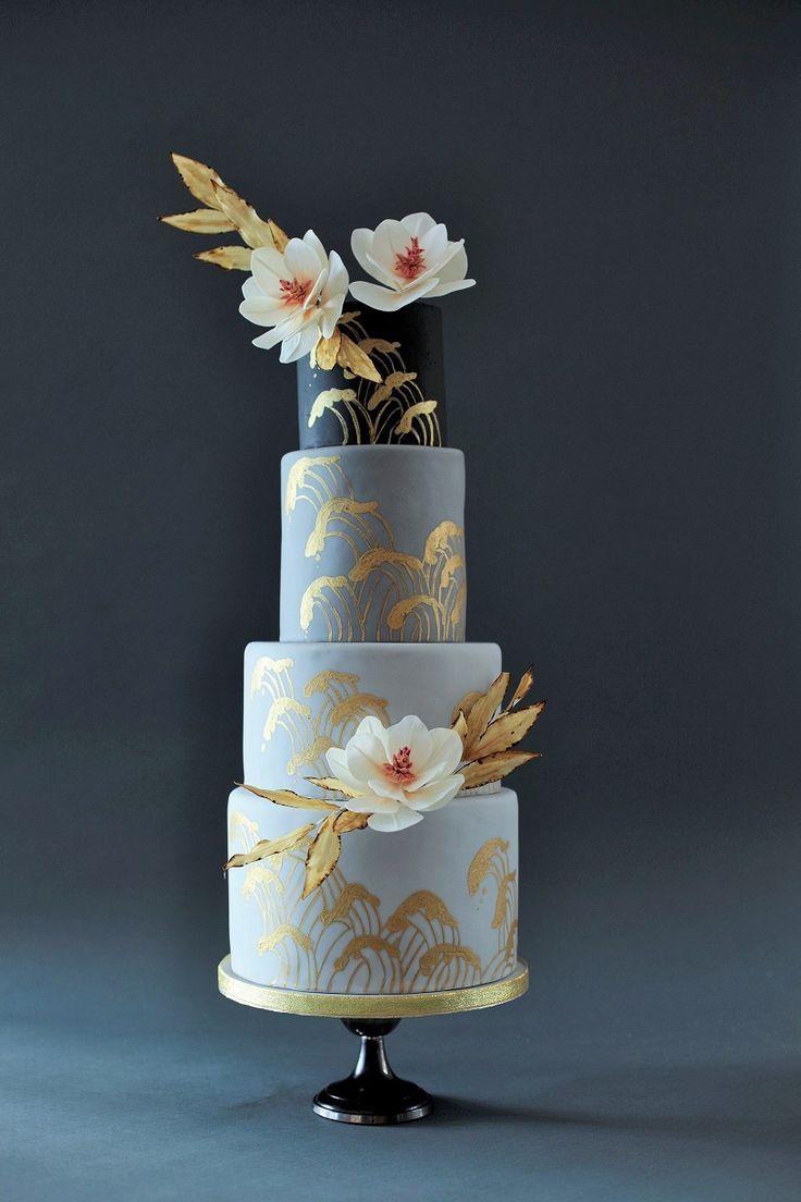 Wedding - Japanese Opulence Wedding Cake