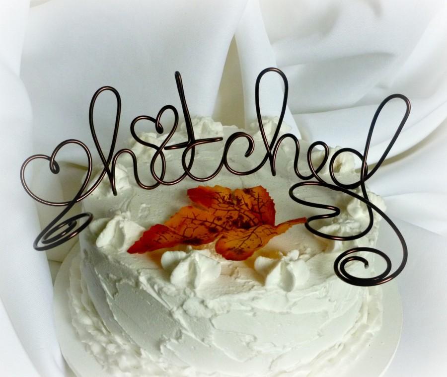Mariage - Rustic Country Cake Topper