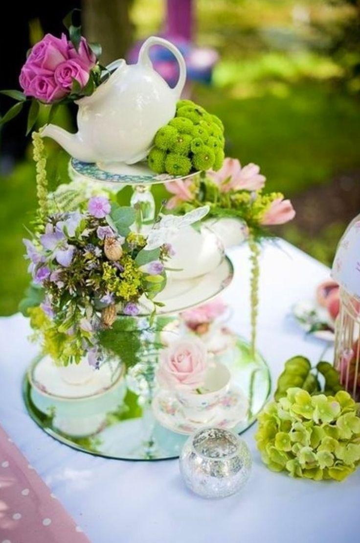 Wedding - Cute Tea Party Décor Ideas