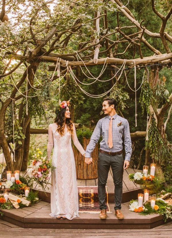زفاف - 25 Perfect And Most Romantic Boho Wedding Ideas
