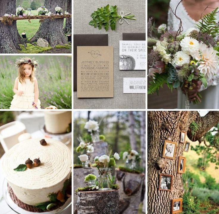 Свадьба - Woodland Wedding Inspiration