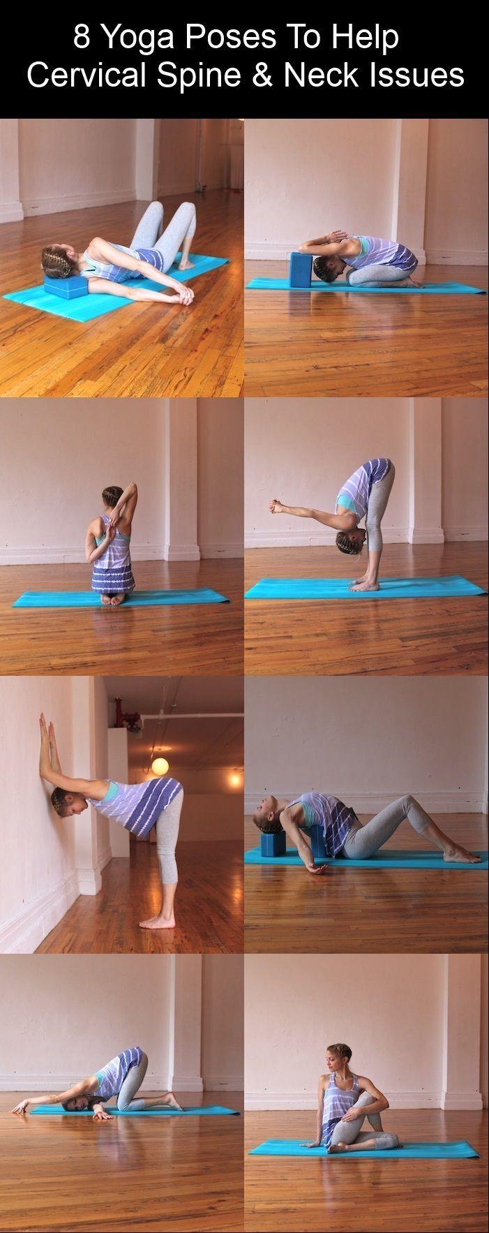 زفاف - 8 Yoga Poses To Help Cervical Spine & Neck Issues