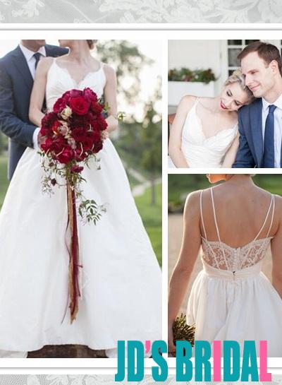 Mariage - H1670 Simple 2016 sweetheart neck a line wedding dress