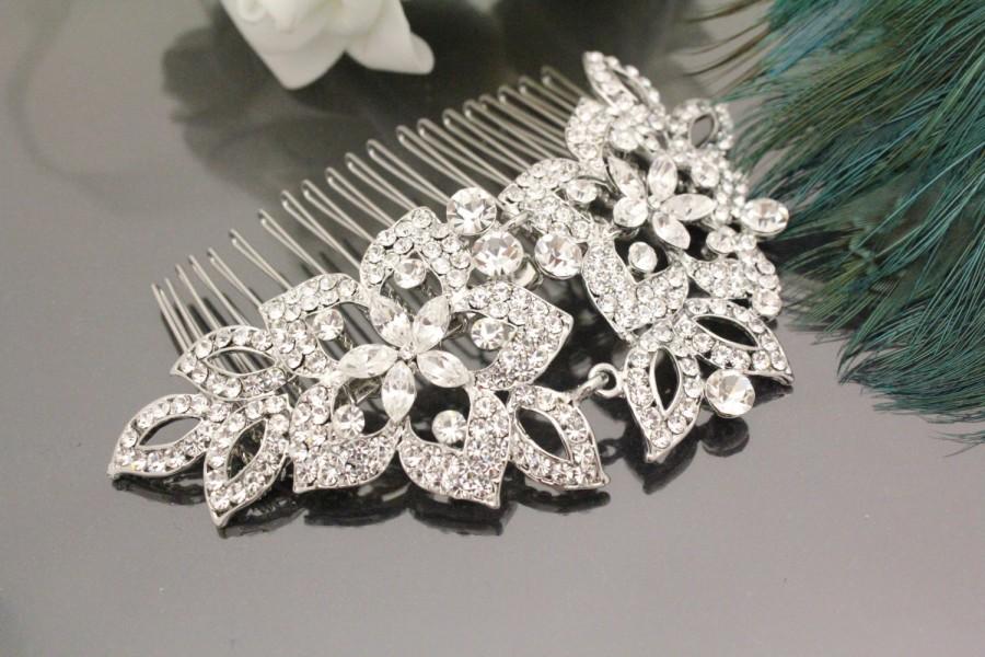 Mariage - Wedding hair comb bridal hair jewelry wedding hair accessory bridal hair comb wedding headpiece bridal jewelry wedding accessory bridal comb