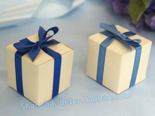زفاف - Seta Celeste - Aqua Blue Favor Boxes BETER-TH024