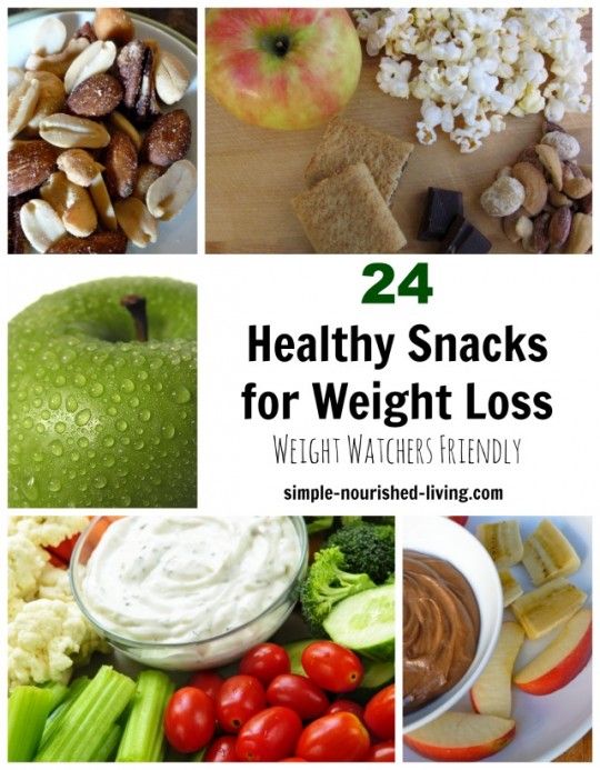 Mariage - 24 Healthy Snacks For Weight Watchers W/ Points Plus