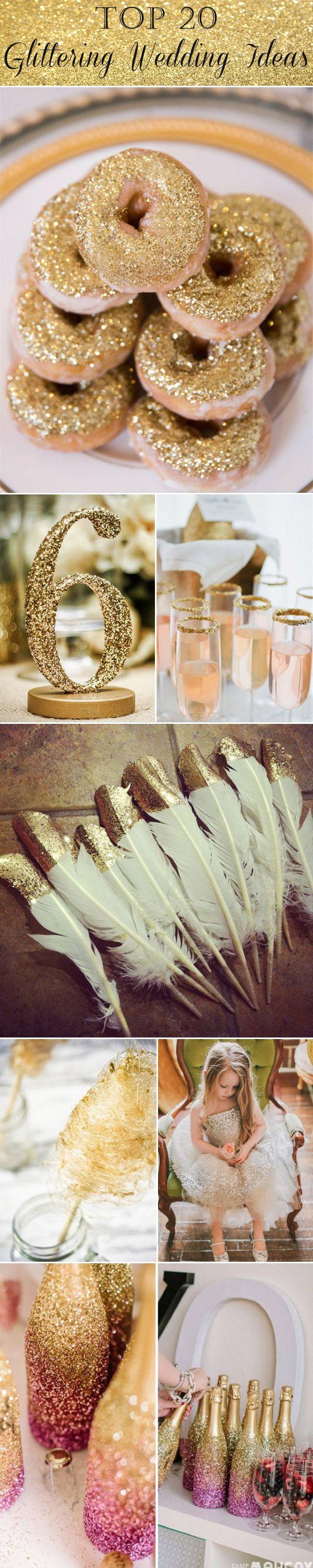 زفاف - Make Your Day Sparkle With These 20 Glittering Wedding Ideas