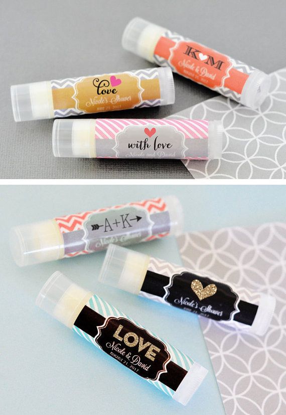 Mariage - Cheap Wedding Favors - Inexpensive Wedding Favors - Best Wedding Favors Wedding Lip Balm Favors Unique Wedding Favors Ideas (EB3031T) 16 Pcs