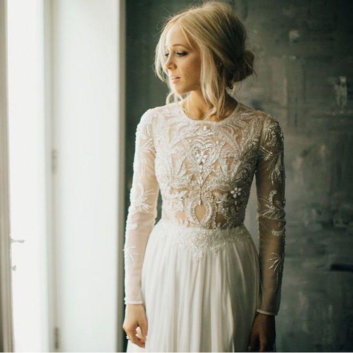 زفاف - Bohemian Wedding Dresses For Stylish Brides - MODwedding