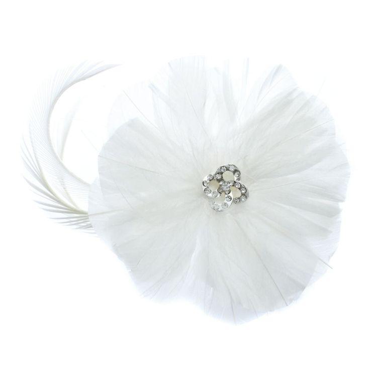 Hochzeit - Eternity Bridal Hair Flower (sj)