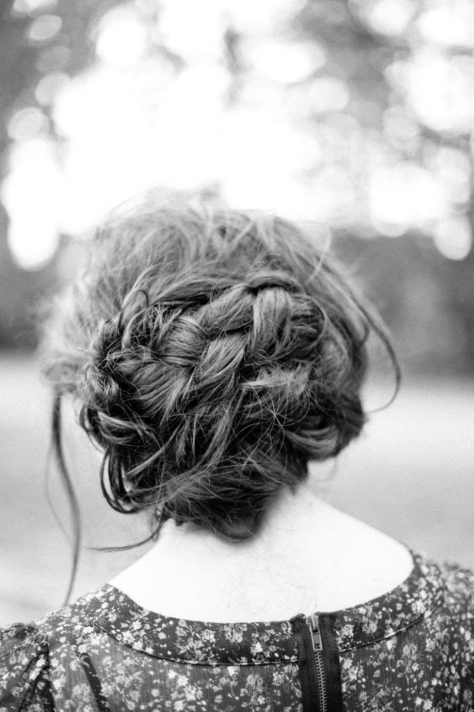 Wedding - Irrelephant: Braided Knot/bun