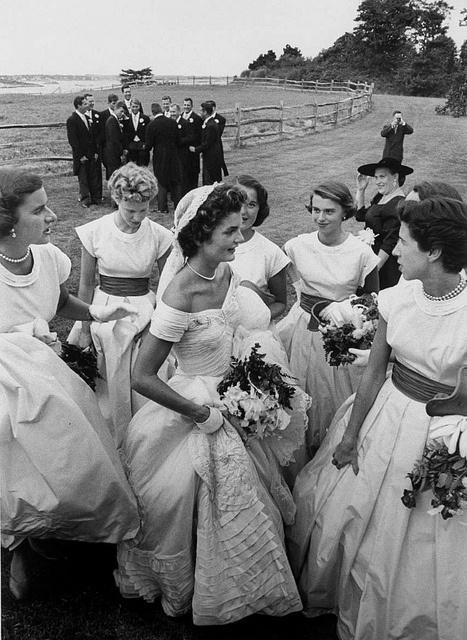 Wedding - Photos: JFK And Jackie's Wedding, 1953