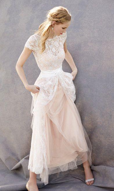 Свадьба - Lovely Wedding Dresses,Blush Pink W