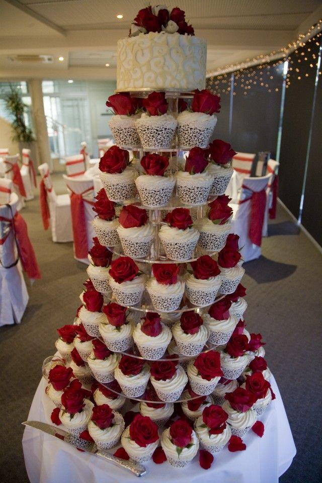 زفاف - Pictures Of Cupcake Wedding Cakes