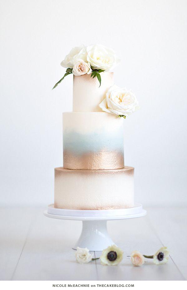 Wedding - 10 Wintry White Cakes
