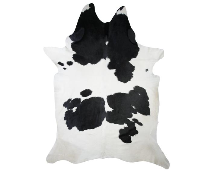 Mariage - Black and White Cowhide Rug 