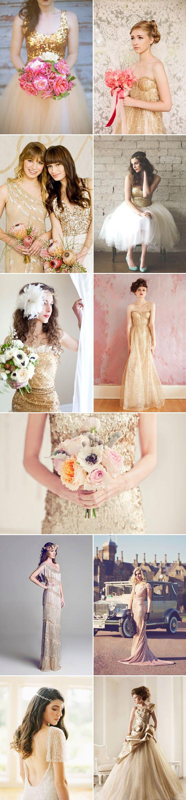 Wedding - 27 Beautiful Colored Wedding Dresses