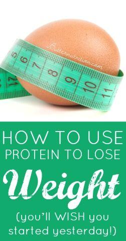 Hochzeit - How To Use Protein To Lose Weight (you'll WISH You Started Yesterday