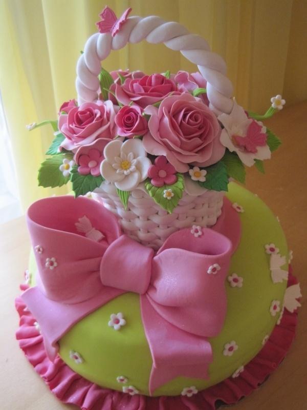 Wedding - Cake BASKET — Birthday Cakes