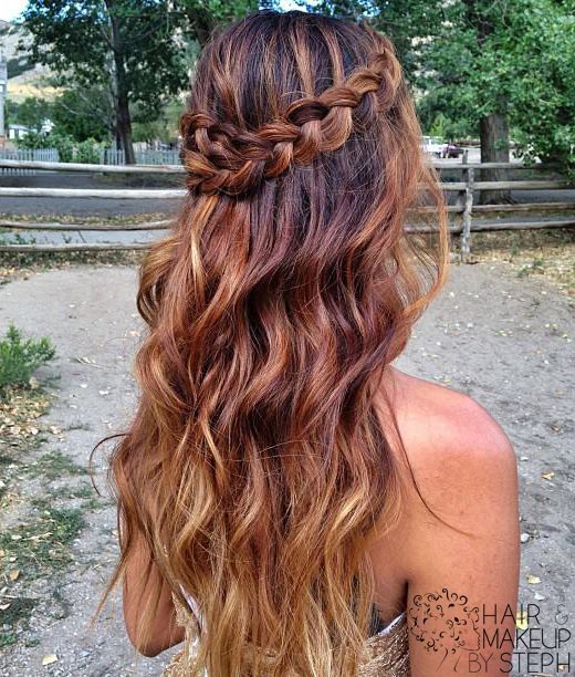Wedding - 25 Cute Boho Hairstyles You Also Can Try