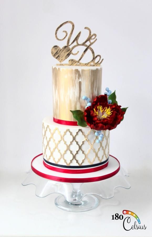 Mariage - Rustic Red & Gold