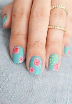 Wedding - Fashionable Nail Art Designs For 2016 - Styles 7