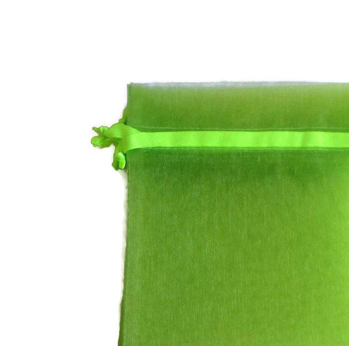 زفاف - Green Organza Bags