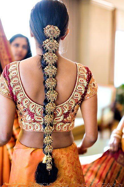 زفاف - 10 Beautiful South Indian Hairstyles For Girls