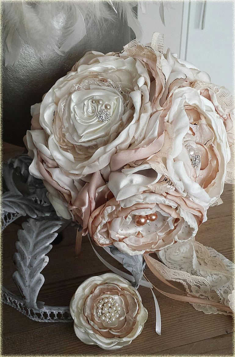 Wedding - Vintage Bridal Bouquet