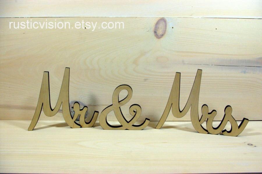Hochzeit - Head Table Sign - Rustic Wedding Decor